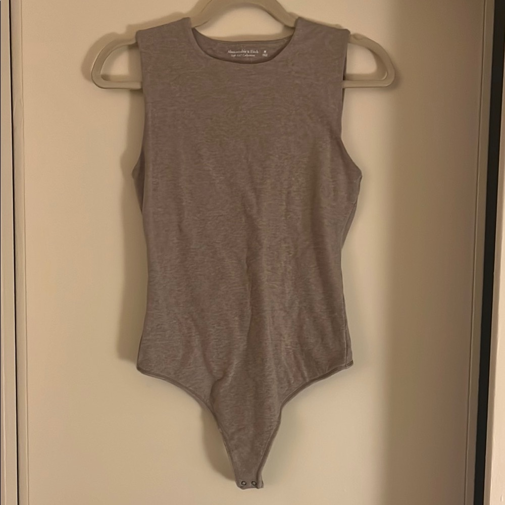 Abercrombie & Fitch Cream Tan Bodysuit